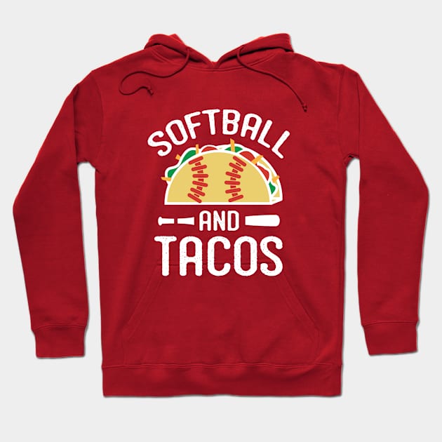 Softball and Tacos - Funny Softball Shirt Hoodie by BKFMerch